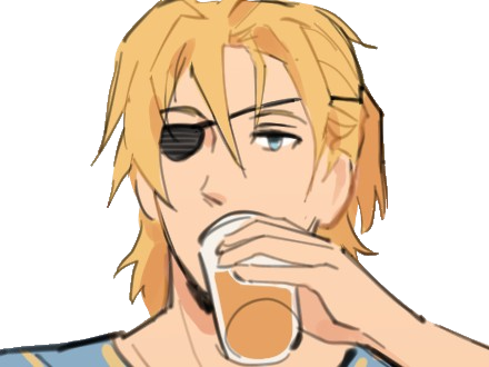 Sticker dimitri alexandre blaiddyd fire emblem three houses fe3h jeu roi saint royaume faerghus lion saphir par Dark-63