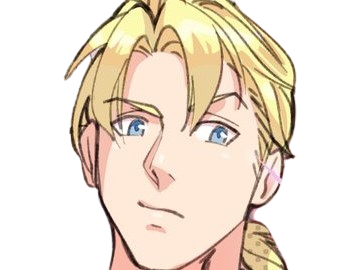 Sticker dimitri alexandre blaiddyd fire emblem three houses fe3h jeu roi saint royaume faerghus lion saphir par Dark-63