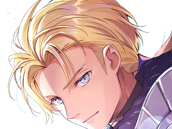 Sticker dimitri alexandre blaiddyd fire emblem three houses fe3h jeu roi saint royaume faerghus lion saphir par Dark-63