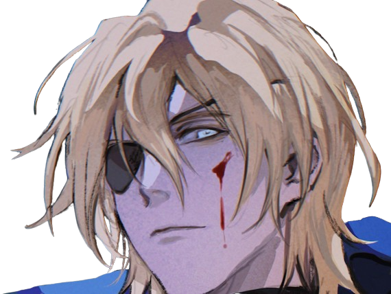 Sticker dimitri alexandre blaiddyd fire emblem three houses fe3h jeu roi saint royaume faerghus lion saphir par Dark-63