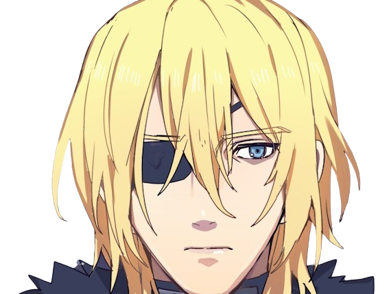 Sticker dimitri alexandre blaiddyd fire emblem three houses fe3h jeu roi saint royaume faerghus lion saphir par Dark-63