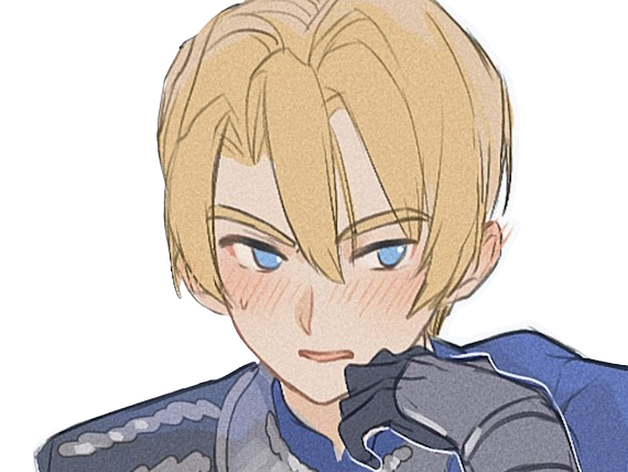 Sticker dimitri alexandre blaiddyd fire emblem three houses fe3h jeu roi saint royaume faerghus lion saphir par Dark-63