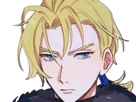 Sticker dimitri alexandre blaiddyd fire emblem three houses fe3h jeu roi saint royaume faerghus lion saphir par Dark-63