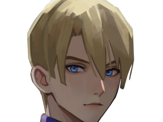 Sticker dimitri alexandre blaiddyd fire emblem three houses fe3h jeu roi saint royaume faerghus lion saphir par Dark-63