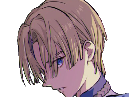 Sticker dimitri alexandre blaiddyd fire emblem three houses fe3h jeu roi saint royaume faerghus lion saphir par Dark-63