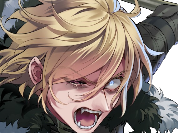 Sticker dimitri alexandre blaiddyd fire emblem three houses fe3h jeu roi saint royaume faerghus lion saphir par Dark-63