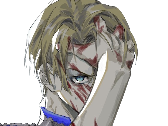 Sticker dimitri alexandre blaiddyd fire emblem three houses fe3h jeu roi saint royaume faerghus lion saphir par Dark-63