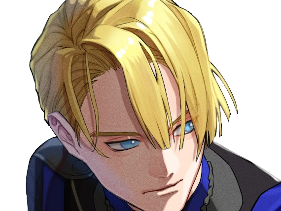Sticker dimitri alexandre blaiddyd fire emblem three houses fe3h jeu roi saint royaume faerghus lion saphir par Dark-63