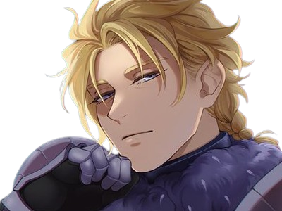 Sticker dimitri alexandre blaiddyd fire emblem three houses fe3h jeu roi saint royaume faerghus lion saphir par Dark-63