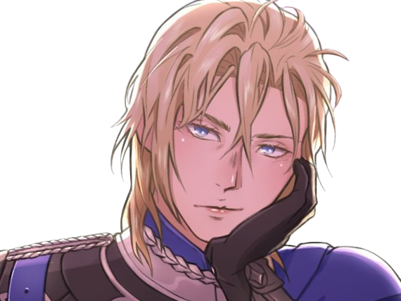 Sticker dimitri alexandre blaiddyd fire emblem three houses fe3h jeu roi saint royaume faerghus lion saphir par Dark-63
