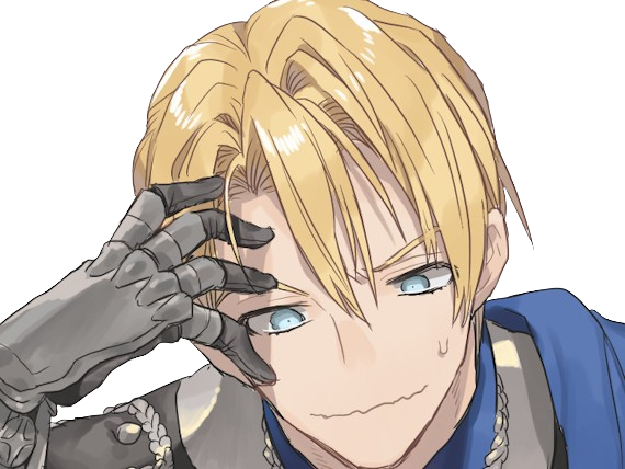 Sticker dimitri alexandre blaiddyd fire emblem three houses fe3h jeu roi saint royaume faerghus lion saphir par Dark-63