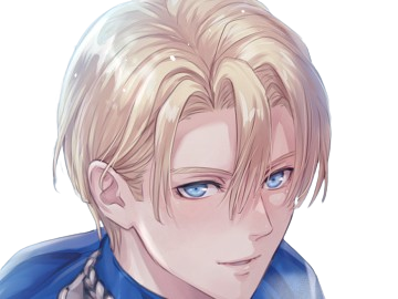 Sticker dimitri alexandre blaiddyd fire emblem three houses fe3h jeu roi saint royaume faerghus lion saphir par Dark-63
