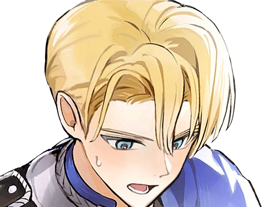 Sticker dimitri alexandre blaiddyd fire emblem three houses fe3h jeu roi saint royaume faerghus lion saphir par Dark-63