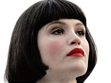 gemma arterton kelly st trinian actrice brune anglaise britannique yeux marron court cheveux noirs