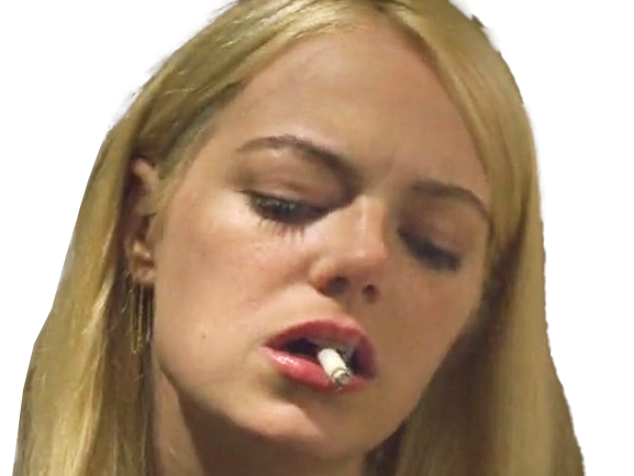 annie landsberg maniac serie emma emily jean stone actrice productrice americaine blonde femme lunettes cigarette