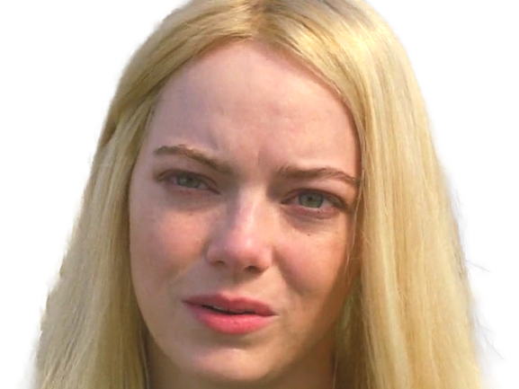 Sticker annie landsberg maniac serie emma emily jean stone actrice productrice americaine blonde femme lunettes cigarette par PubliusOvidius