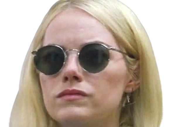 annie landsberg maniac serie emma emily jean stone actrice productrice americaine blonde femme lunettes cigarette