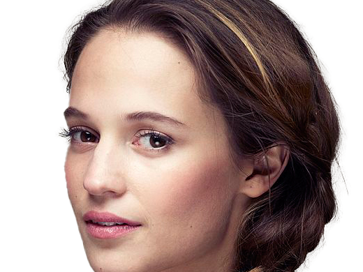 alicia amanda vikander actrice productrice suedoise femme brune yeux marrons vingtaine vingtenaire