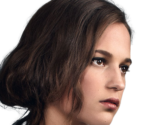 alicia amanda vikander actrice productrice suedoise femme brune yeux marrons vingtaine vingtenaire