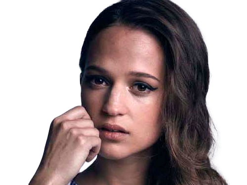 alicia amanda vikander actrice productrice suedoise femme brune yeux marrons vingtaine vingtenaire