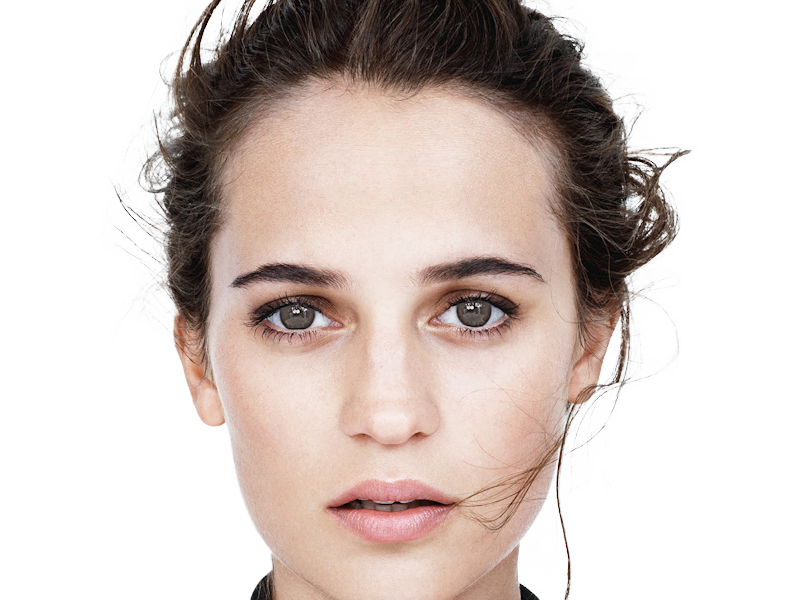 alicia amanda vikander actrice productrice suedoise femme brune yeux marrons vingtaine vingtenaire