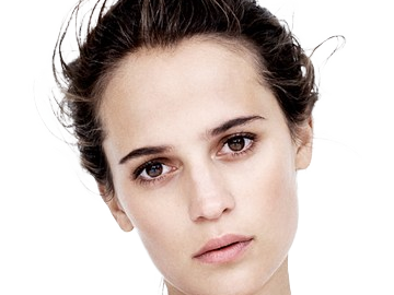 alicia amanda vikander actrice productrice suedoise femme brune yeux marrons vingtaine vingtenaire