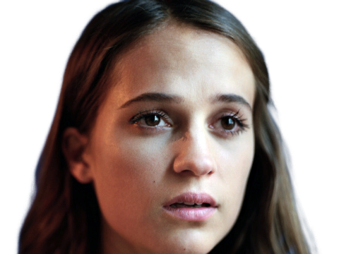 alicia amanda vikander actrice productrice suedoise femme brune yeux marrons vingtaine vingtenaire