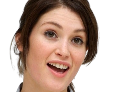 gemma arterton actrice brune britannique yeux marron plus belle anglaise cheveux attaches