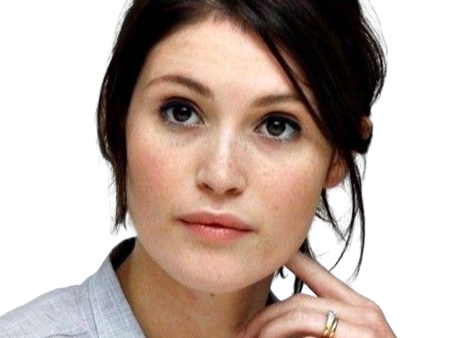 gemma arterton actrice brune britannique yeux marron plus belle anglaise cheveux attaches