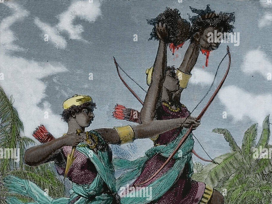 amazone dahomey esclavage afrique massacre