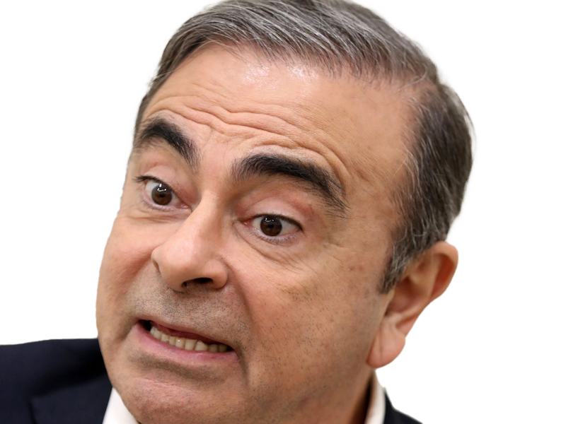 carlos ghosn francais libanais bresilien homme affaires pdg renault nissan fugitif corrompu vieux septuagenaire septentenaire
