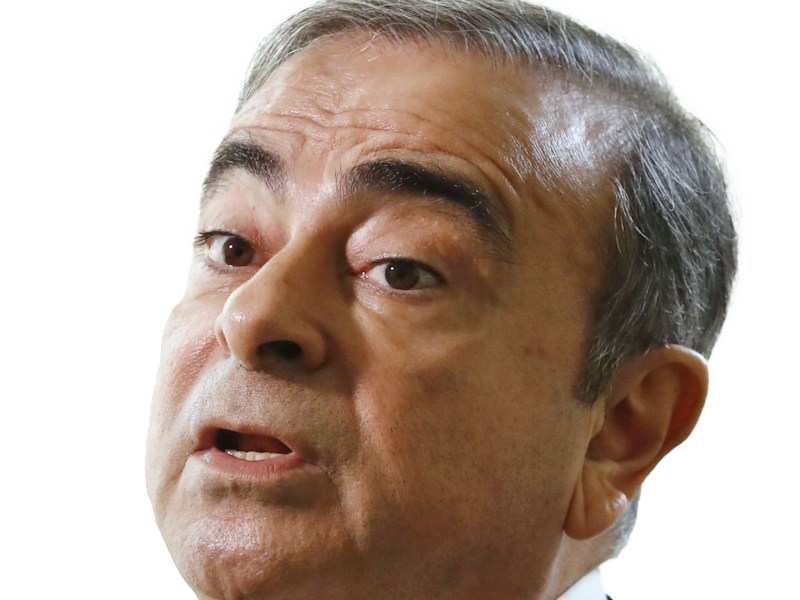 carlos ghosn francais libanais bresilien homme affaires pdg renault nissan fugitif corrompu vieux septuagenaire septentenaire