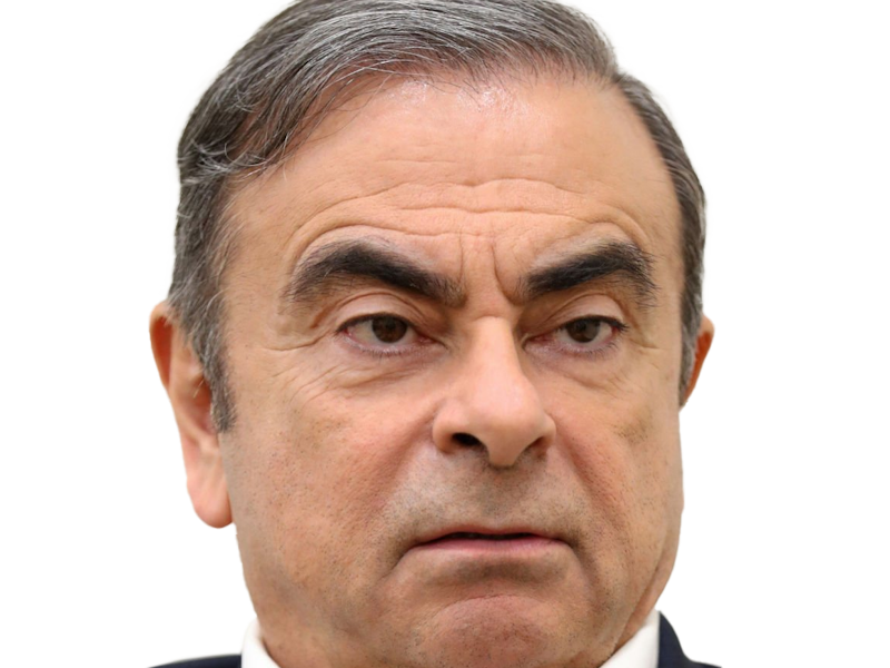 carlos ghosn francais libanais bresilien homme affaires pdg renault nissan fugitif corrompu vieux septuagenaire septentenaire