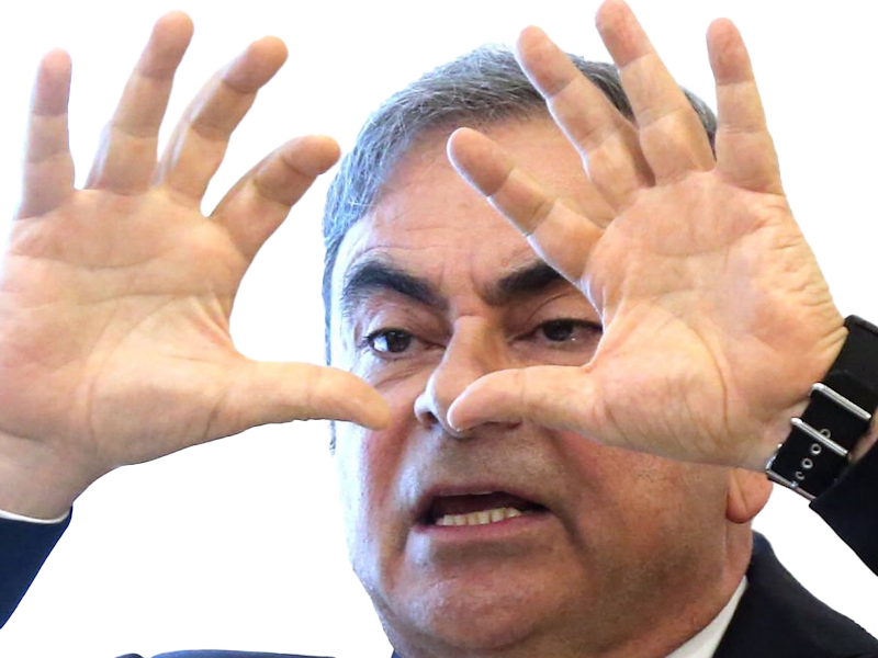 carlos ghosn francais libanais bresilien homme affaires pdg renault nissan fugitif corrompu vieux septuagenaire septentenaire