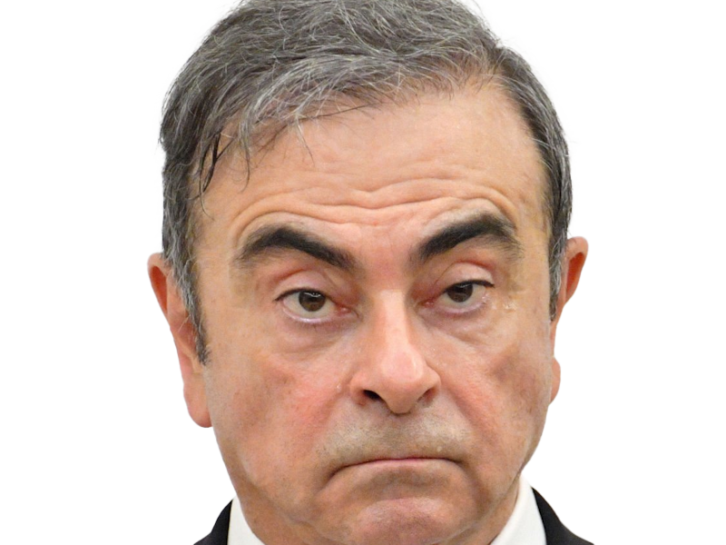 carlos ghosn francais libanais bresilien homme affaires pdg renault nissan fugitif corrompu vieux septuagenaire septentenaire