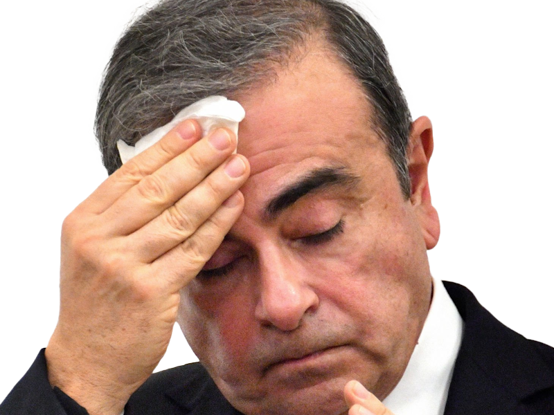 carlos ghosn francais libanais bresilien homme affaires pdg renault nissan fugitif corrompu vieux septuagenaire septentenaire