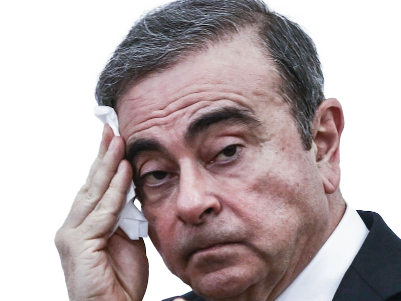carlos ghosn francais libanais bresilien homme affaires pdg renault nissan fugitif corrompu vieux septuagenaire septentenaire