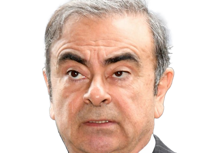 carlos ghosn francais libanais bresilien homme affaires pdg renault nissan fugitif corrompu vieux septuagenaire septentenaire