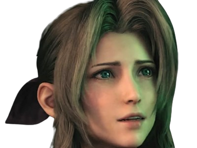 aerith gainsborough aeris ff7 final fantasy 7 rebirth remake moupe clemence