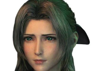 aerith gainsborough aeris ff7 final fantasy 7 rebirth remake moupe clemence