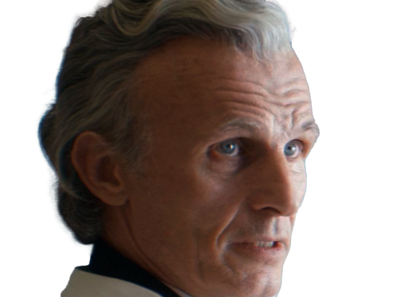 carro rylanz ghorman ghor commercant chef resistant star wars andor richard sammel soixantaine sexagenaire homme