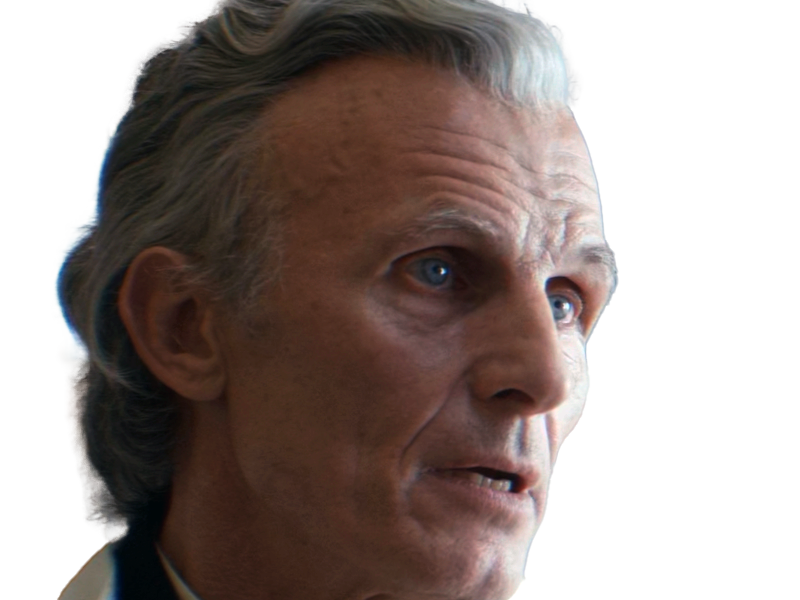 carro rylanz ghorman ghor commercant chef resistant star wars andor richard sammel soixantaine sexagenaire homme