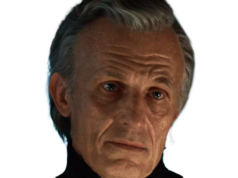 carro rylanz ghorman ghor commercant chef resistant star wars andor richard sammel soixantaine sexagenaire homme