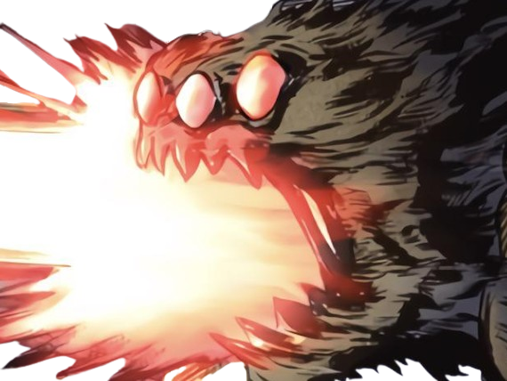 overgrown rover pochi grand rex monstre-chien niveau dragon lieutenant one punch man opm manga anime