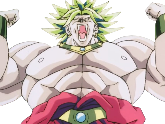 broly super saiyen legendaire dragon ball dbz oav8 1993 berserker muscle fou brolyseretient pascanon anime