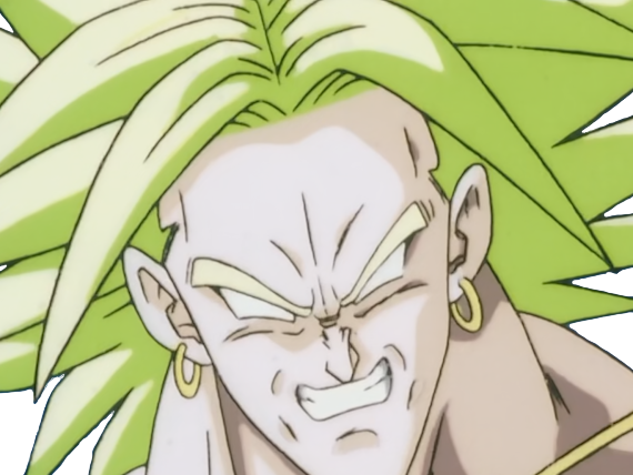 broly super saiyen legendaire dragon ball dbz oav8 1993 berserker muscle fou brolyseretient pascanon anime