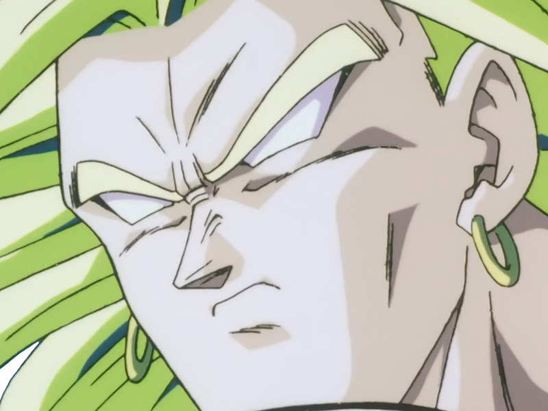 broly super saiyen legendaire dragon ball dbz oav8 1993 berserker muscle fou brolyseretient pascanon anime