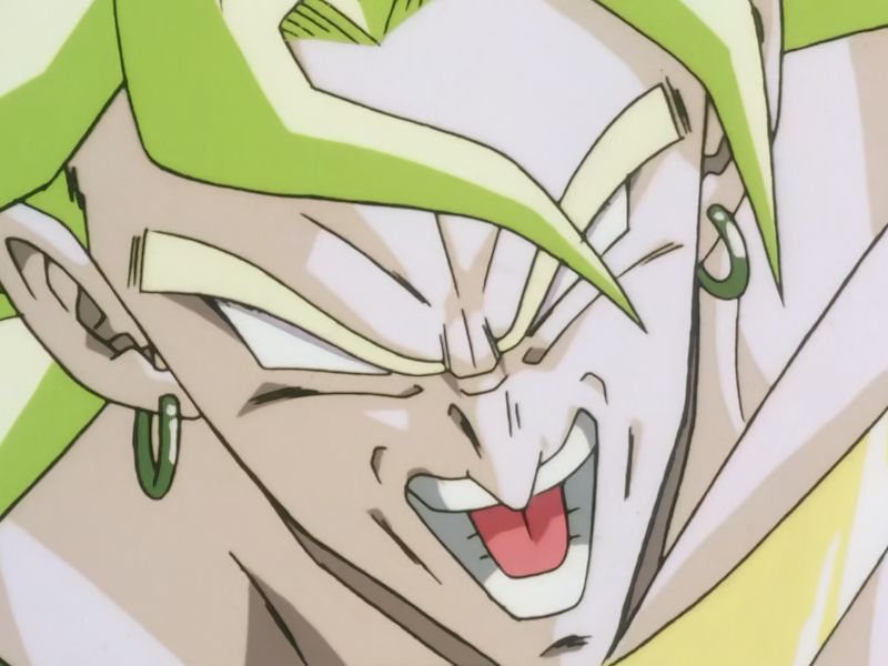 broly super saiyen legendaire dragon ball dbz oav8 1993 berserker muscle fou brolyseretient pascanon anime