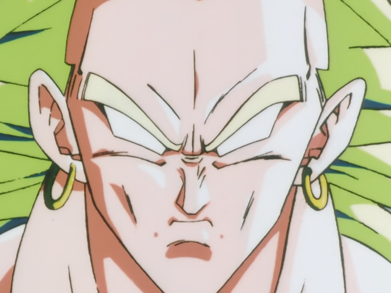 broly super saiyen legendaire dragon ball dbz oav8 1993 berserker muscle fou brolyseretient pascanon anime