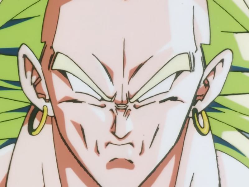 broly super saiyen legendaire dragon ball dbz oav8 1993 berserker muscle fou brolyseretient pascanon anime